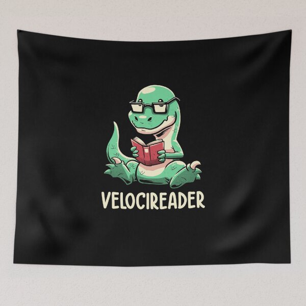 Item preview, Velocireader - Cute Dino Book Gift designed and sold by koalateess.