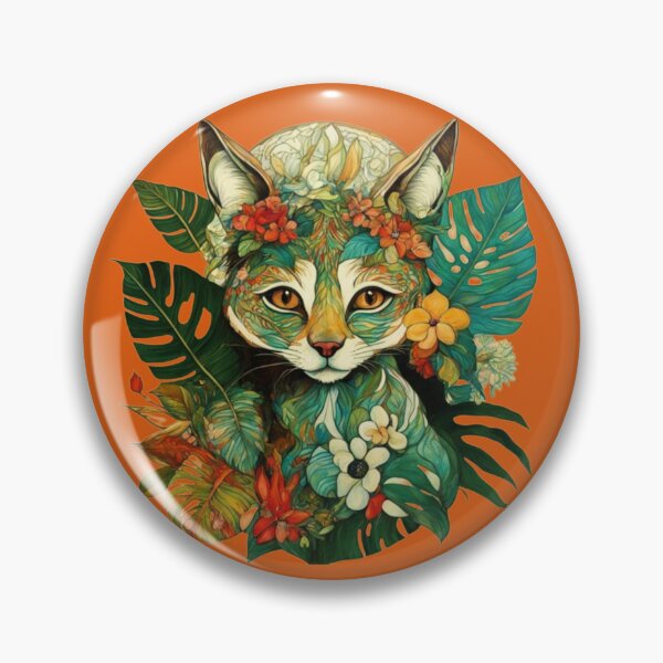 Item preview, A magnificent fennec among tropical leaves and flowers of fantastic beauty.  designed and sold by Natalia-Vlad.