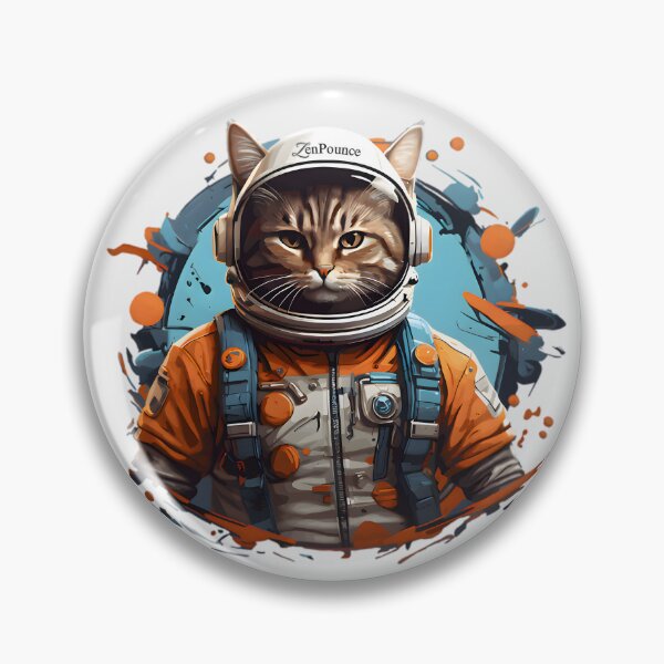 Item preview, Explore the cosmos with our stylish space cat! designed and sold by TanTorD.
