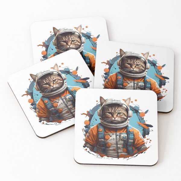 Item preview, Explore the cosmos with our stylish space cat! designed and sold by TanTorD.