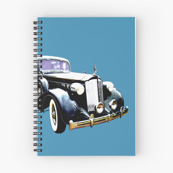 Item preview, Packard Eight 1930s American classic car high contrast designed and sold by soitwouldseem.