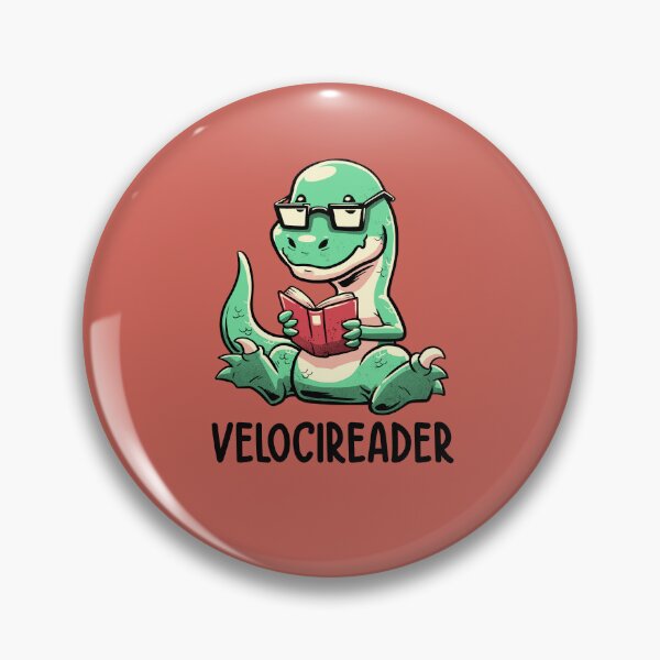 Artikelvorschau, Velocireader - Cute Dino Book Gift entworfen und verkauft von koalateess.