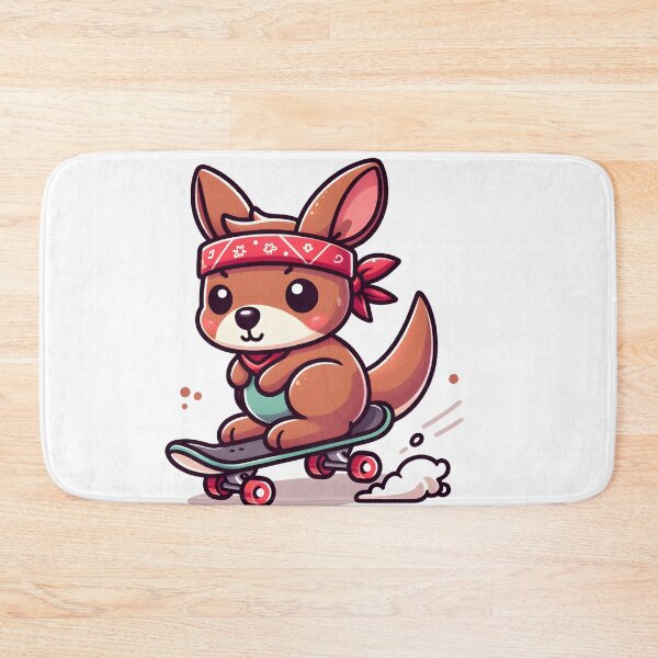 Item preview, Kawaii Kangaroo With Bandana designed and sold by CanvasCutie.