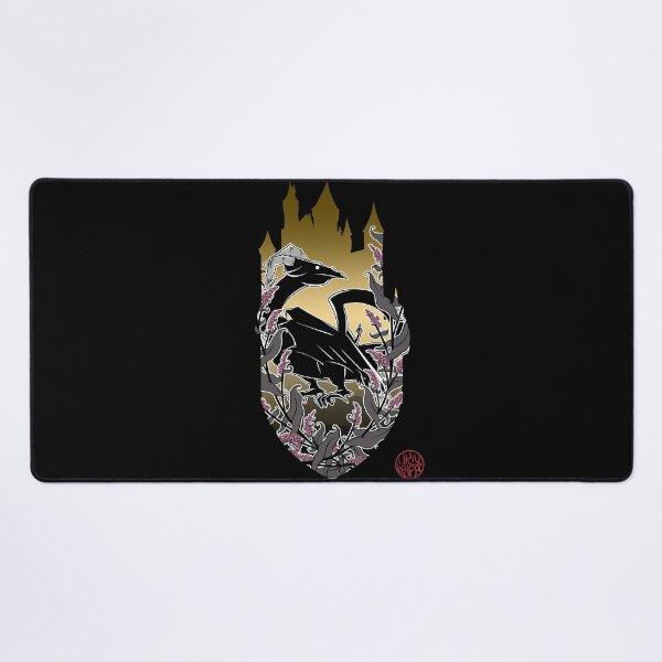 Item preview, Medieval dragon and Eltz Castle designed and sold by Ukiyograph.
