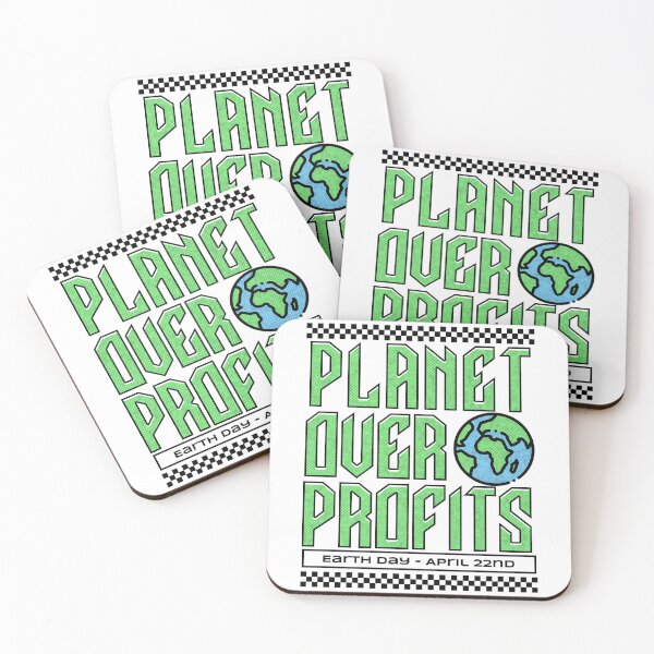 Item preview, Earth Day - Planet Over Profits - April 22nd Earth Day 2025 designed and sold by chrisrivait.