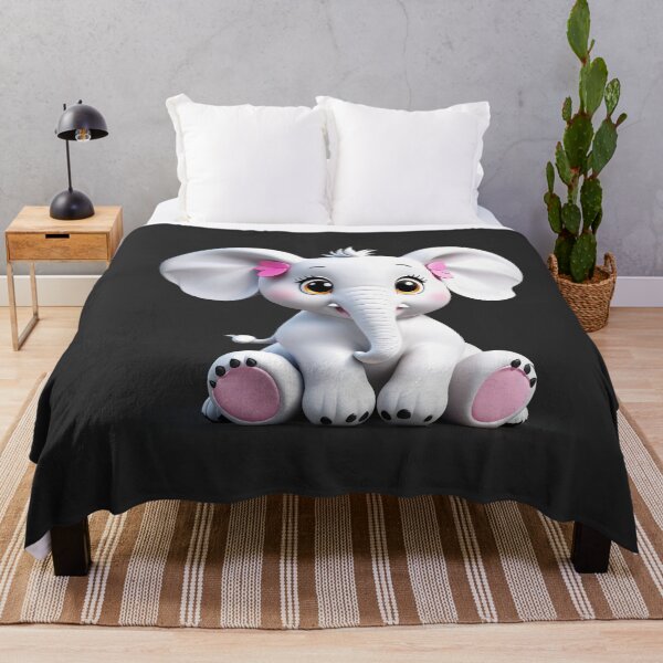 Aperçu de l'œuvre A delightful and playful 3D illustration of a friendly Elephant with vibrant fur and expressive eyes créée et vendue par yeekazar.