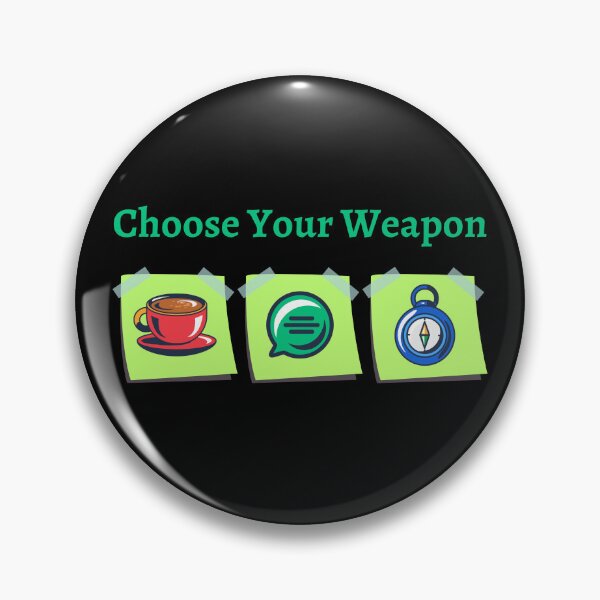 Item preview, Choose Your Weapon HR Coffee, Communication, and Strategic Direction designed and sold by Fantastic-Finds.