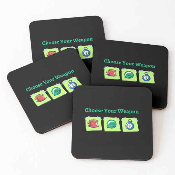 Item preview, Choose Your Weapon HR Coffee, Communication, and Strategic Direction designed and sold by Fantastic-Finds.