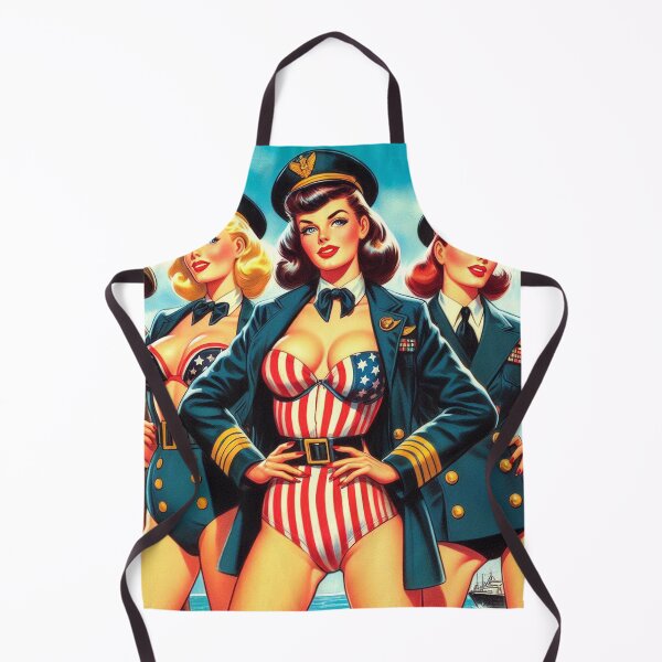 Item preview, Vintage Stewardess Pin-up designed and sold by PulpVintage.