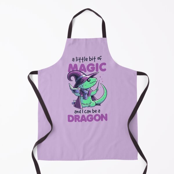 Item preview, With Magic I Can Be a Dragon - Cute Book Witch Gift designed and sold by koalateess.