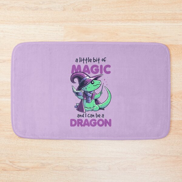 Artikelvorschau, With Magic I Can Be a Dragon - Cute Book Witch Gift entworfen und verkauft von koalateess.