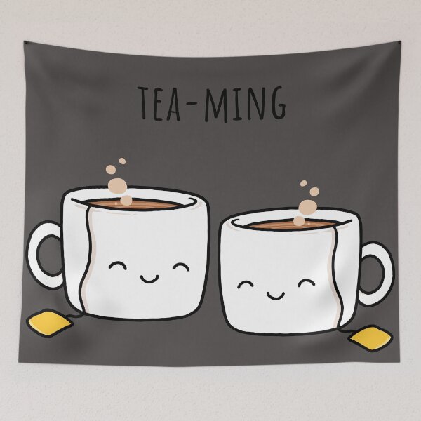 Item preview, Tea-ming Classic T-Shirt designed and sold by Shalinistudio.