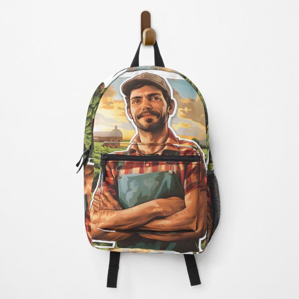 Item preview, Standing Strong: The Farmer's Legacy designed and sold by AI-Only Creations.