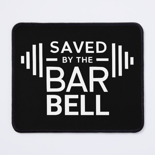 Item preview, Saved By The Barbell! Gym Bros White designed and sold by PMCreative.