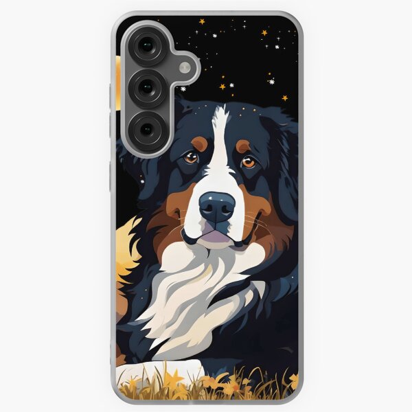Item preview, Bernese Mountain Dog - Starry Night designed and sold by Kappadog.