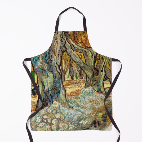 Item preview, The Large Plane Trees (Road Menders at Saint-Rémy) (1889) by Vincent Van Gogh designed and sold by NikoVerse Studio.