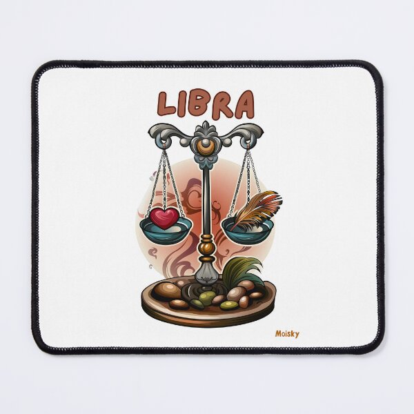 Item preview, Libra's Harmonious Scales: Charming Balance Zodiac Tee designed and sold by Moisky Art.