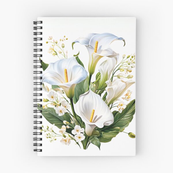 Item preview, Painting of Arum Lily Flowers designed and sold by Petalandfur.