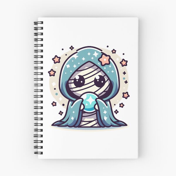 Item preview, Kawaii Mystical Mummy With Cloak With Stars designed and sold by CanvasCutie.