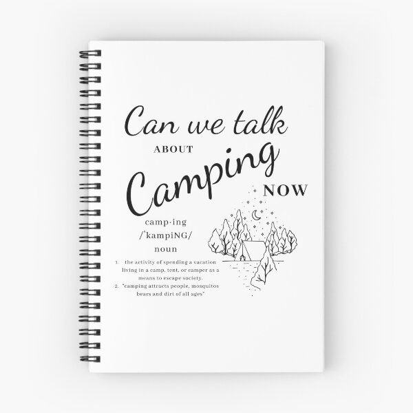 Item preview, Can We Talk About Camping Now? designed and sold by partnparcel.