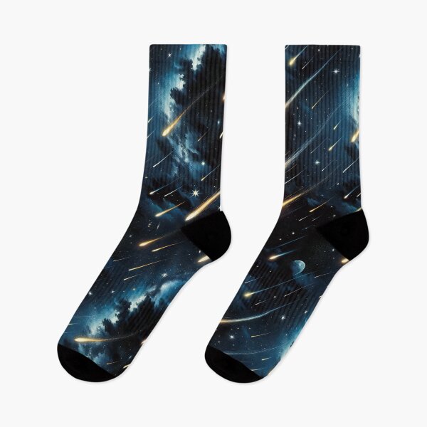 Item preview, Stellar Wonders Meteor Showers Light Up the Night Sky designed and sold by ArtComixHaven.