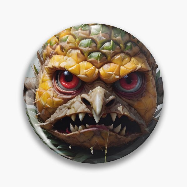Item preview, The Scary Pineapple Monster designed and sold by TheArtOfPat.