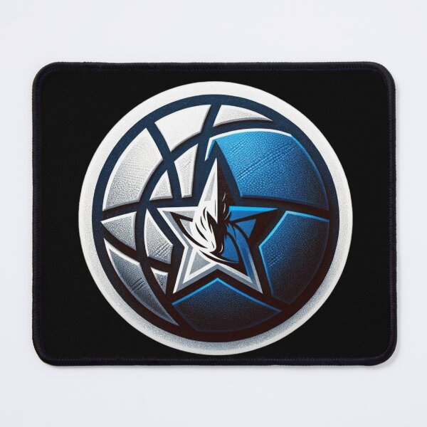 Item preview, Dallas Hoops Star designed and sold by pixelpulsenyc.