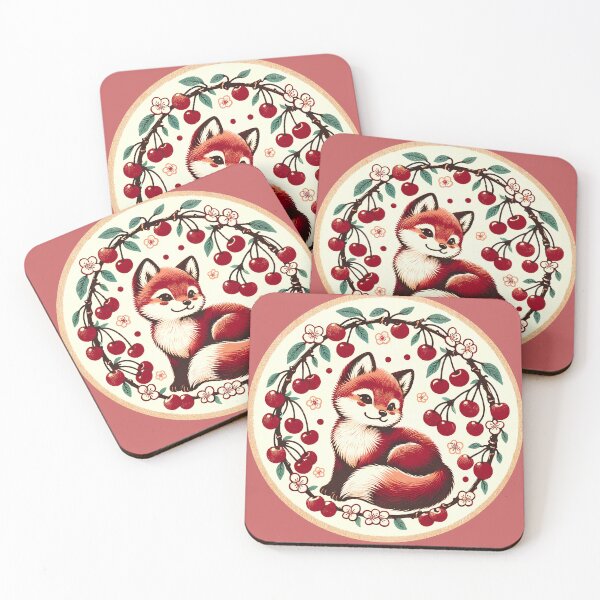 Item preview, Red Cherry Fox designed and sold by FrictionMaxxing.