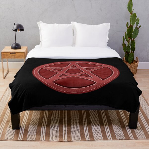 Item preview, Red Gothic Stone Pentagrams designed and sold by stickypixie.