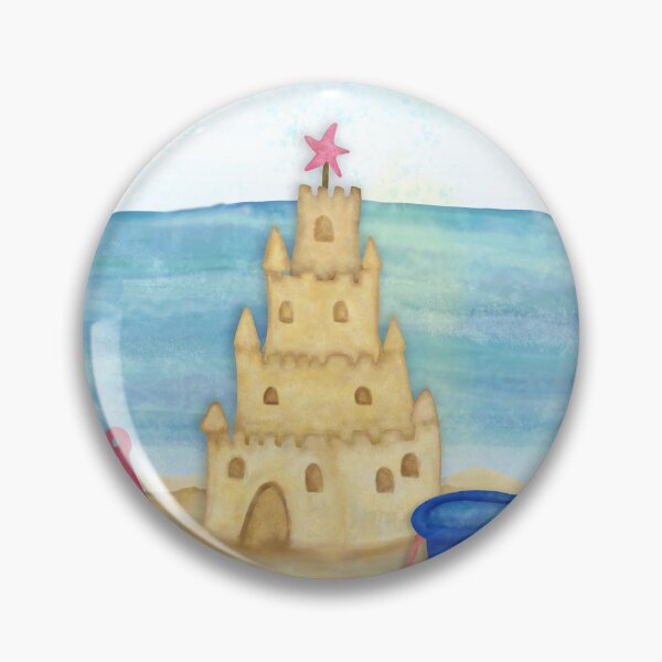 Item preview, Seaside Sand Citadel designed and sold by AdriaCaps Art & Design.