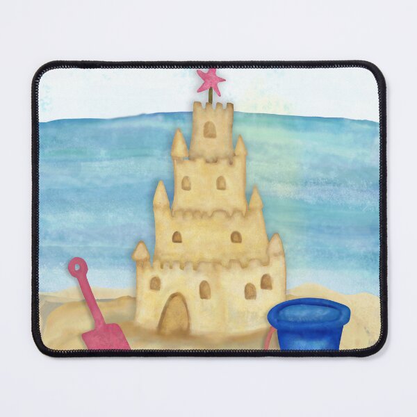 Item preview, Seaside Sand Citadel designed and sold by AdriaCaps Art & Design.