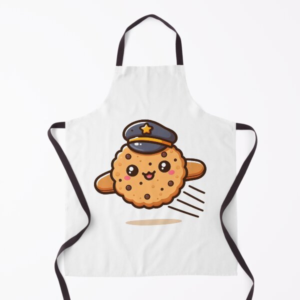 Item preview, Kawaii Cookie With Pilot Hat designed and sold by CanvasCutie.