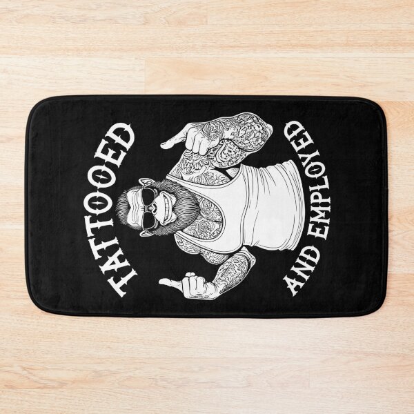 Item preview, Tattooed and Employed Funny Inked Bigfoot Sasquatch Tattoo designed and sold by GrandeDuc.