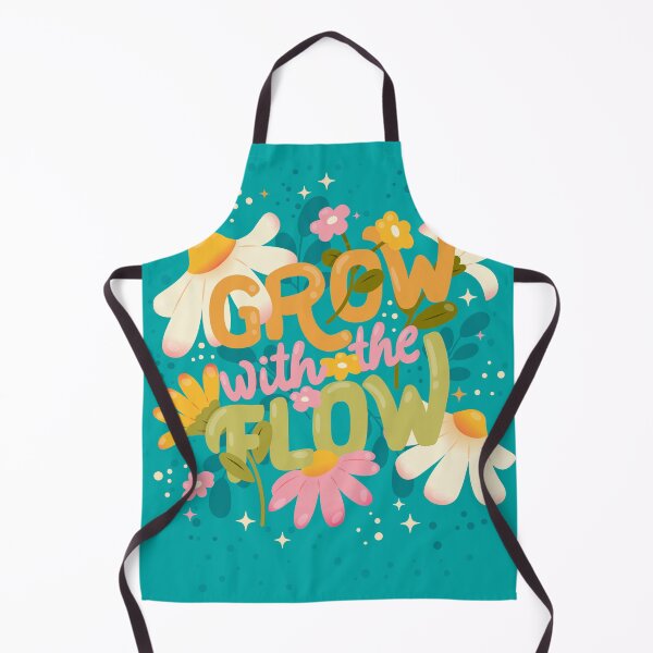 Item preview, Grow With The Flow - hand lettering designed and sold by BlueLela.