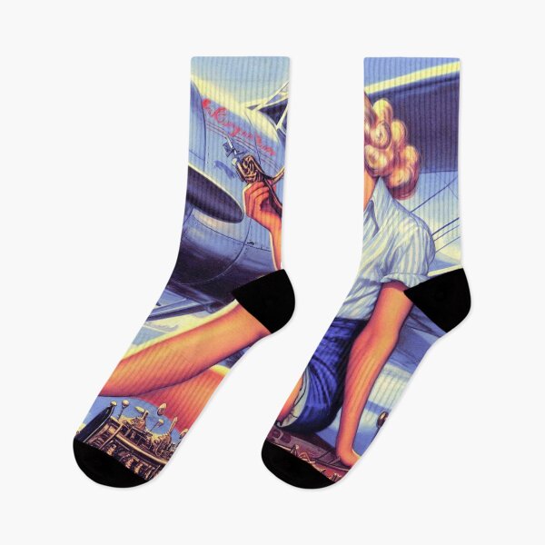 Item preview, Retro Airplane Pin-up designed and sold by PulpVintage.