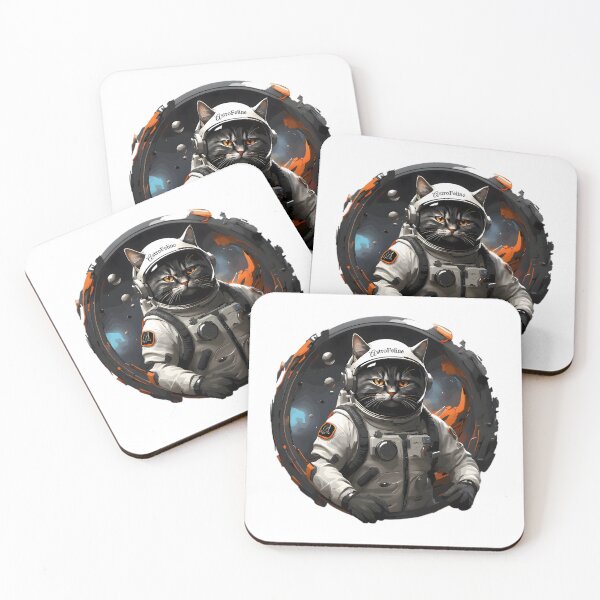 Item preview, Explore the cosmos with our stylish space cat! designed and sold by TanTorD.