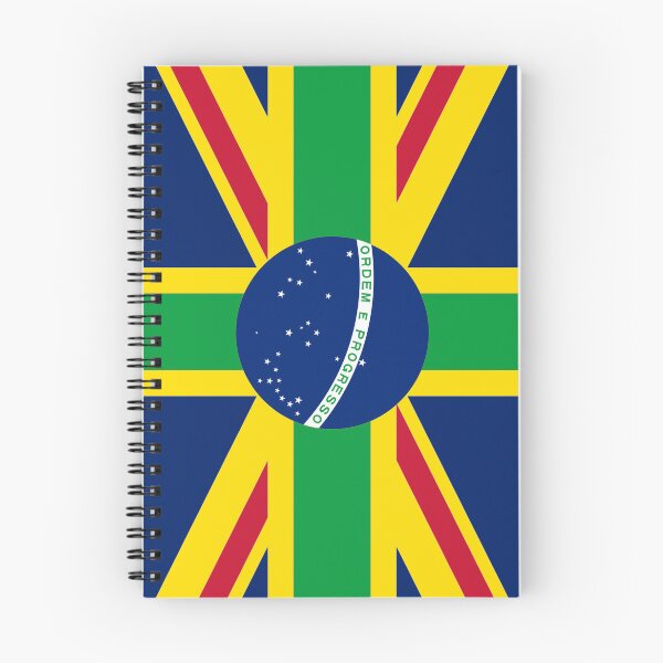 Item preview, UK + Brazil Flag designed and sold by greggfriedrice.