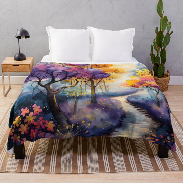 Item preview, A Springtime Watercolor Journey designed and sold by AI-Only Creations.