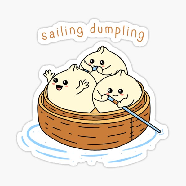 Item preview, Happy Sailing Dumpling designed and sold by Kimprut.