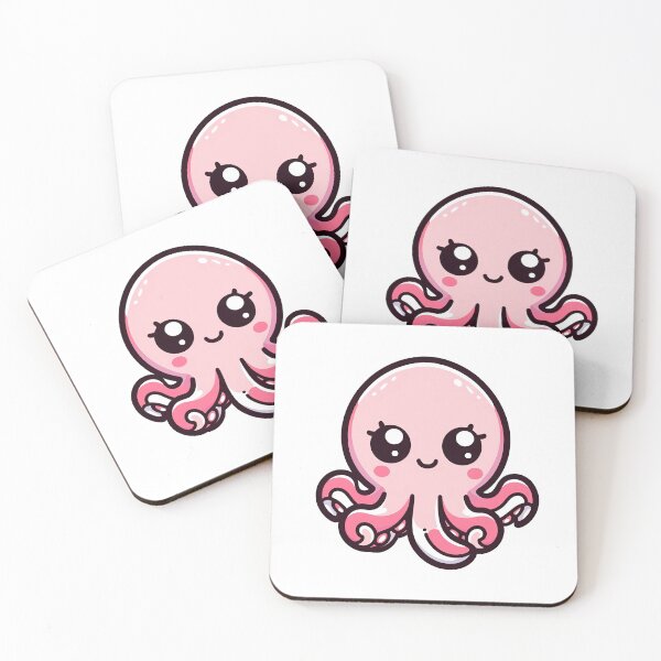 Item preview, Pink funny octopus designed and sold by Lukasz Kobylka.