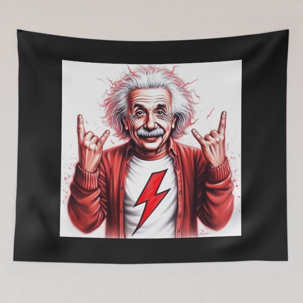 Item preview, Albert Einstein designed and sold by sevenmountains.
