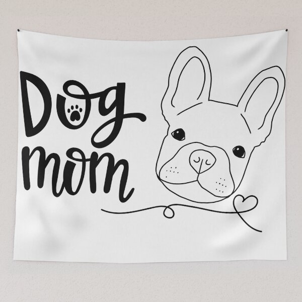 Item preview, French Bulldog Dog Mom designed and sold by Hummingbirdhope.