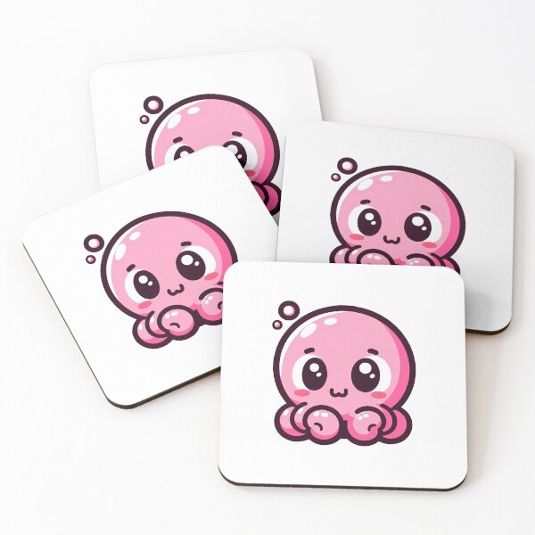 Item preview, Pink funny octopus designed and sold by Lukasz Kobylka.