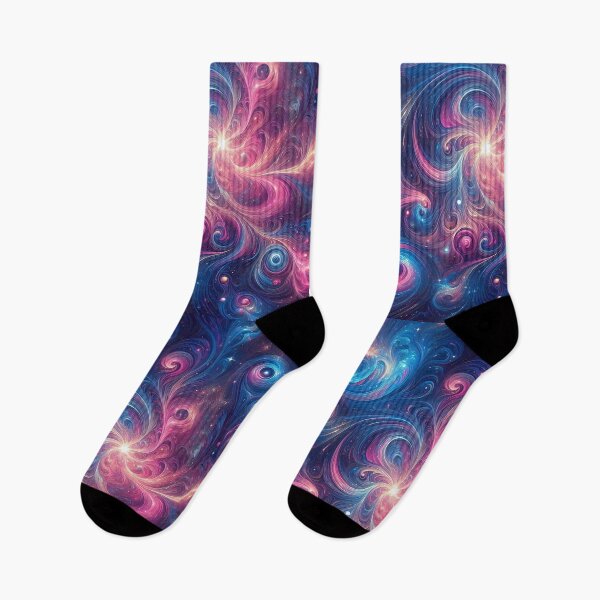 Item preview, Galactic Swirls Cosmic Dance of Starry Nebula Whorls designed and sold by ArtComixHaven.