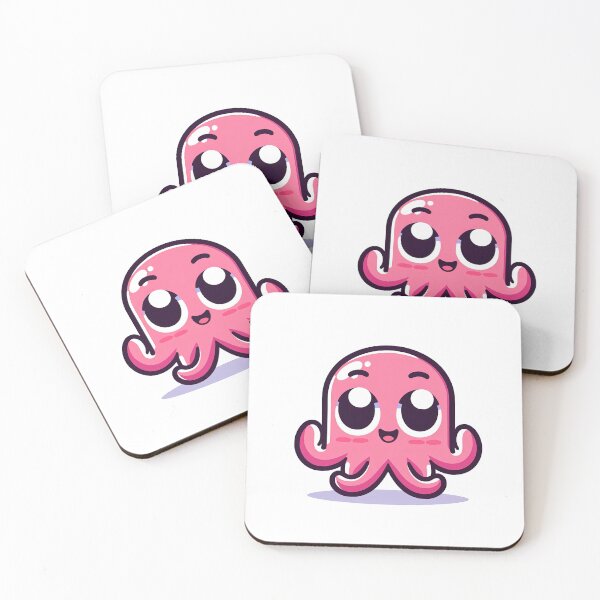 Item preview, Pink funny octopus designed and sold by Lukasz Kobylka.