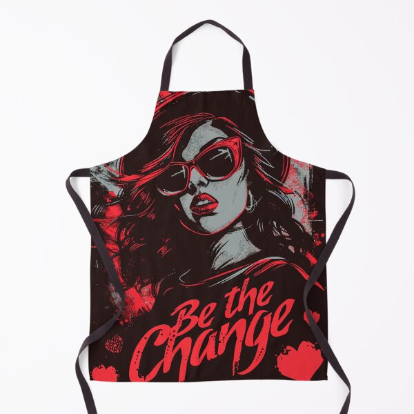 Item preview, Retro Grunge Punk Be The Change designed and sold by 89BLACK.