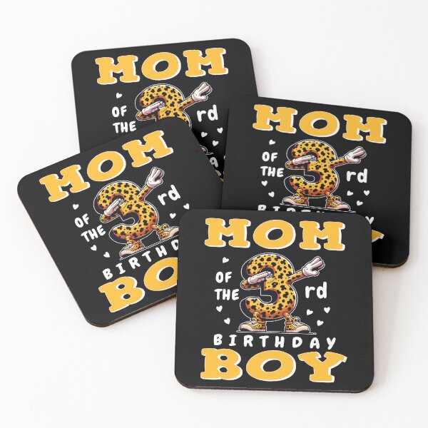 Item preview, Mom Of The Birthday Boy Leopard Theme matching family designed and sold by Jungle Hub.