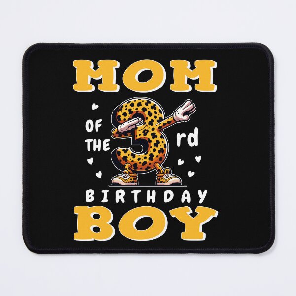 Item preview, Mom Of The Birthday Boy Leopard Theme matching family designed and sold by Jungle Hub.