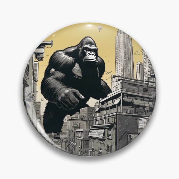 Item preview, Spotted A Giant King Kong In The City Zoo Pals Animal Cutest T-Shirts designed and sold by sportsimpact.