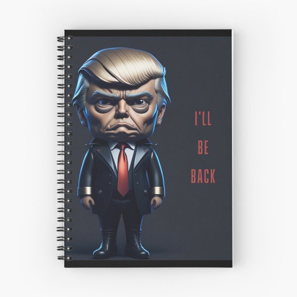 Item preview, Donald Trump caricature, I'll Be Back designed and sold by Ideas-BYDESiGN.